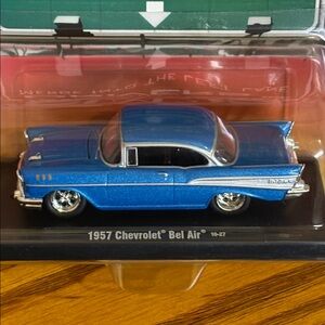M2 Machines Blue 1957 Chevrolet Bel Air